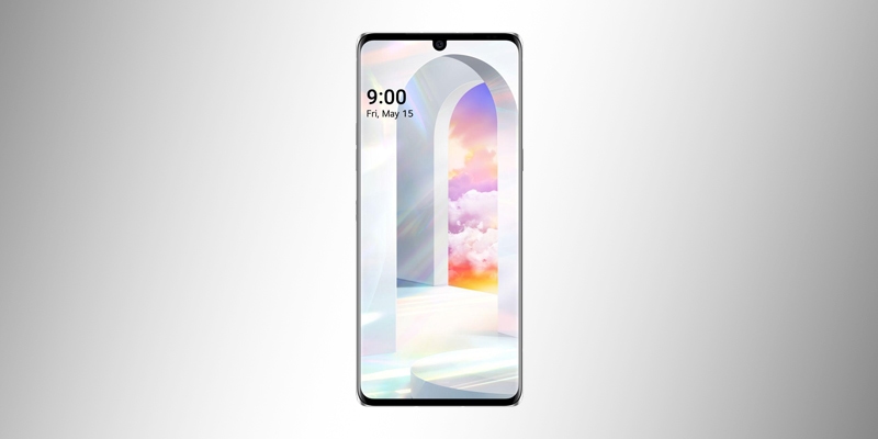 LG Velvet - Celular com tela OLED