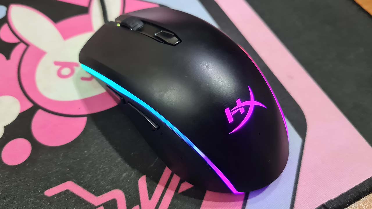 HyperX Pulsefire Surge - Traz iluminação RGB em 360°