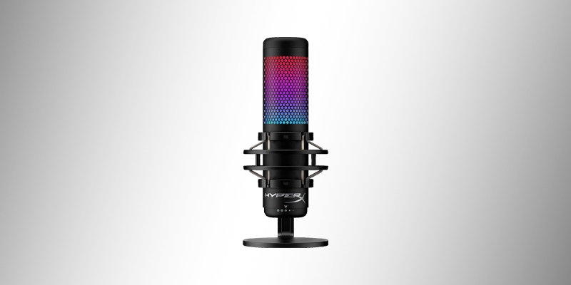 HyperX QuadCast S - Melhor microfone para gamers