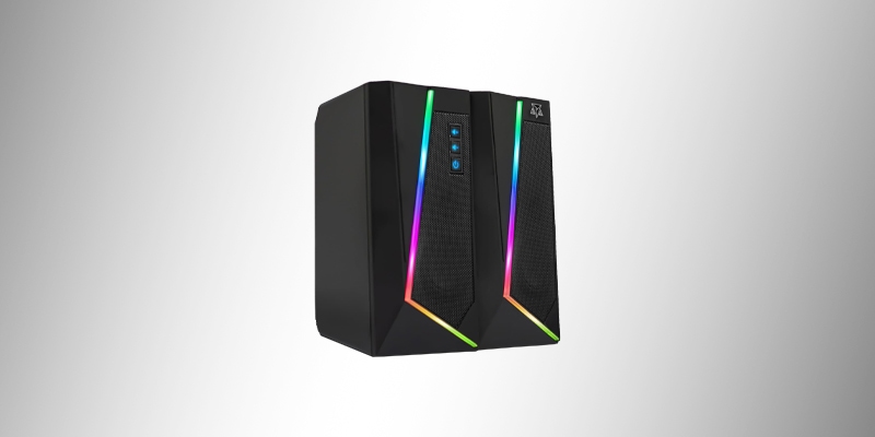 Nirvan S10a - Caixinha gamer com LED