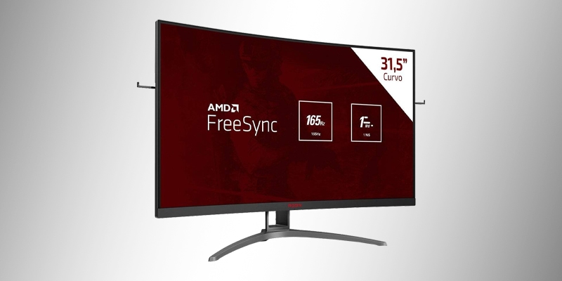 AOC Agon 32' - Tela maior e curva