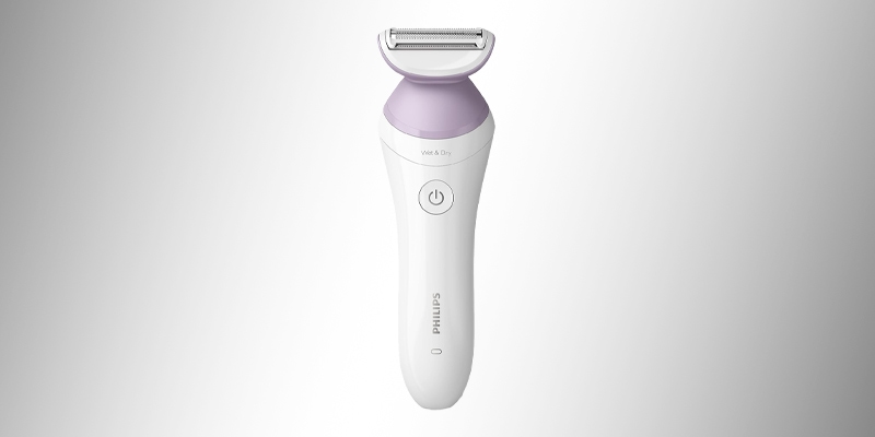 Philips Lady Shaver Series 6000 - Não agride a pele