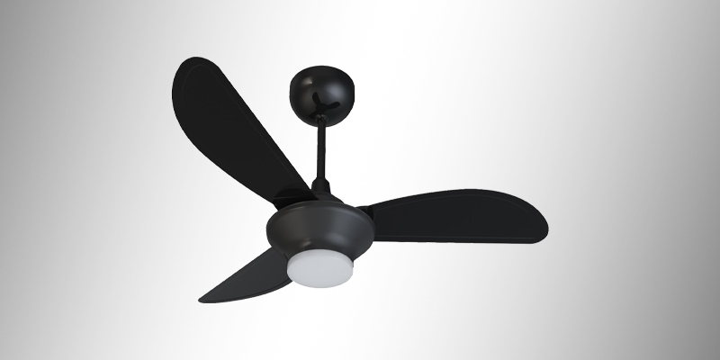 Ventisol Wind Black - Modelo eficiente na cor preta