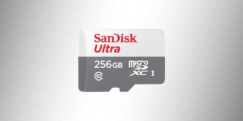 SanDisk Ultra 256GB - Muito espaço e bom desempenho