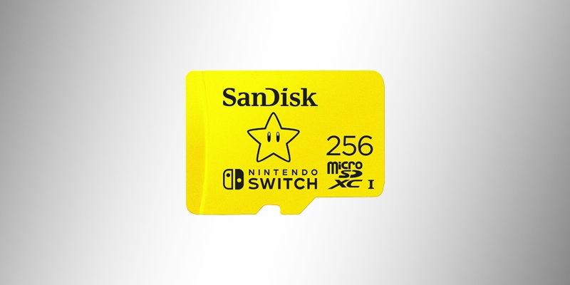 SanDisk 256GB Nintendo Switch - Próprio para Nintendo Switch