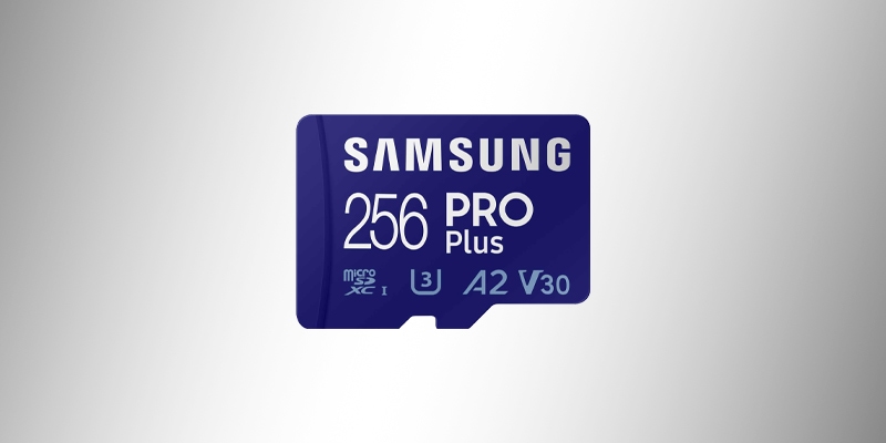 Samsung PRO Plus 256GB - 256GB para uso profissional