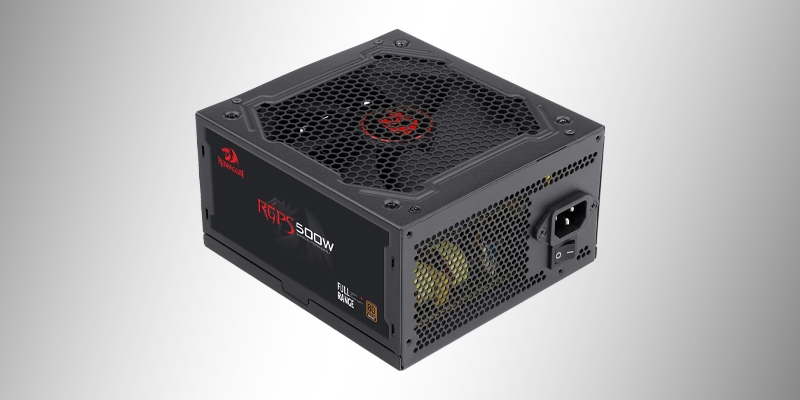 Redragon 500W 80 Plus Bronze PFC Ativo - Modular com ótimo airflow