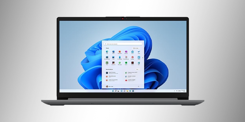 Lenovo IdeaPad 1i i5-1235U - Já chega com i5 i5 de 12ª geração