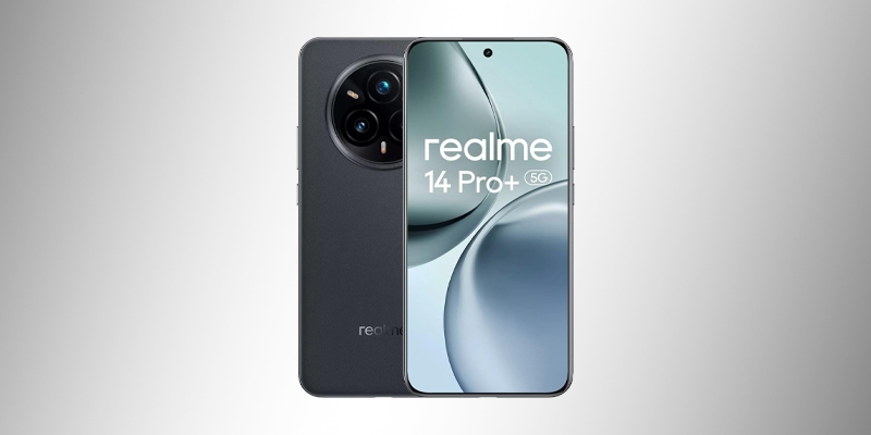Realme 14 Pro+ 5G - Com bateria de 6000 mAh