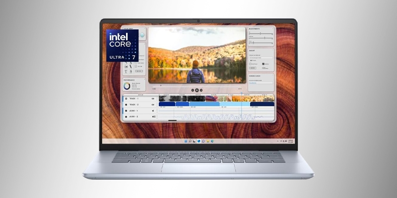 Inspiron Plus I16-U7155H-A10 - Acabamento premium e muita potência