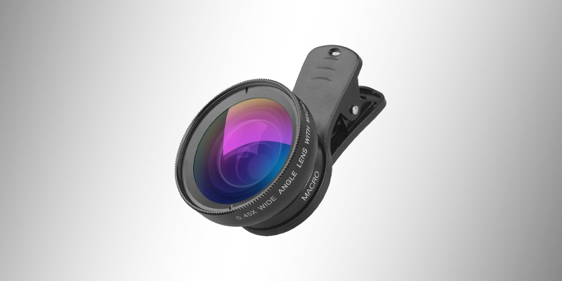 Apexel 2 em 1 - Wide e macro com mais respaldo