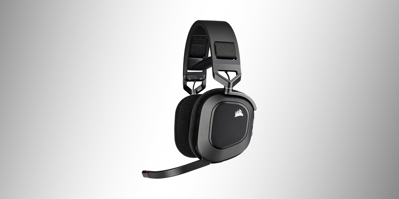 Corsair HS80 RGB Wireless - Dolby Atmos e microfone de qualidade