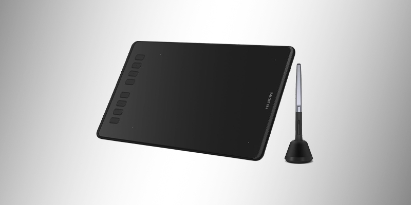 Huion Inspiroy H950P - 8 botões adicionais