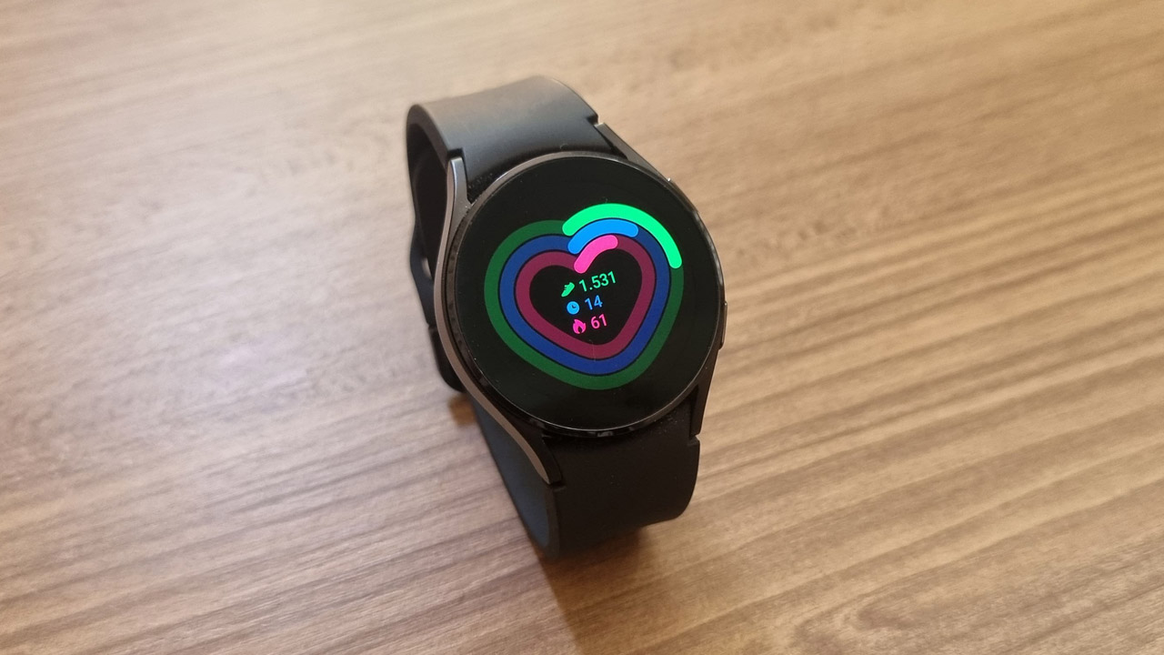 Dados rápidos de passos e calorias do Watch4